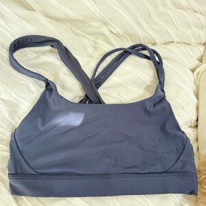 Blue/Grey Athleta Train Free Bra